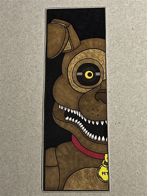 Five Nights at Freddys Bookmarks .
